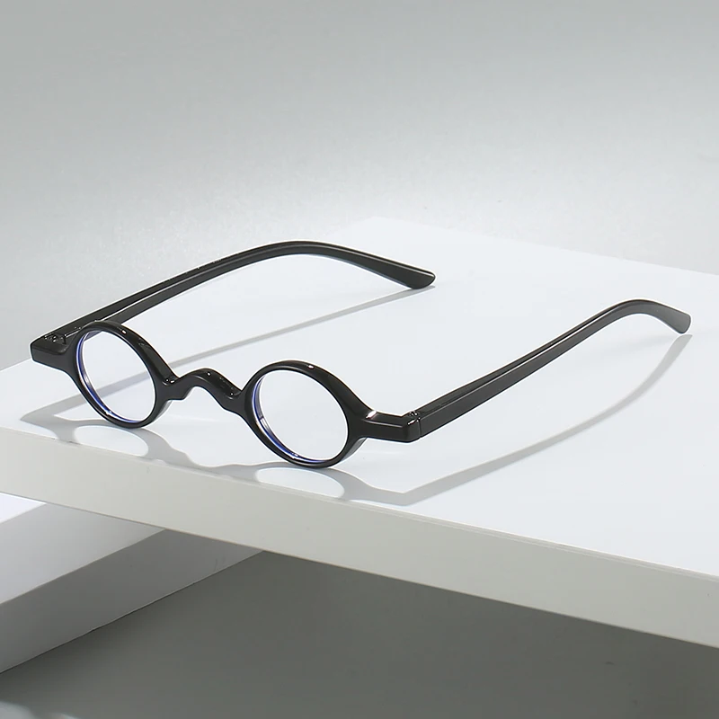 ty237 unisex slim reading glasses 1pc tr 1.webp TY237 Slim Glasses TR Frame with Round Small Lens Blue Light Blocking
