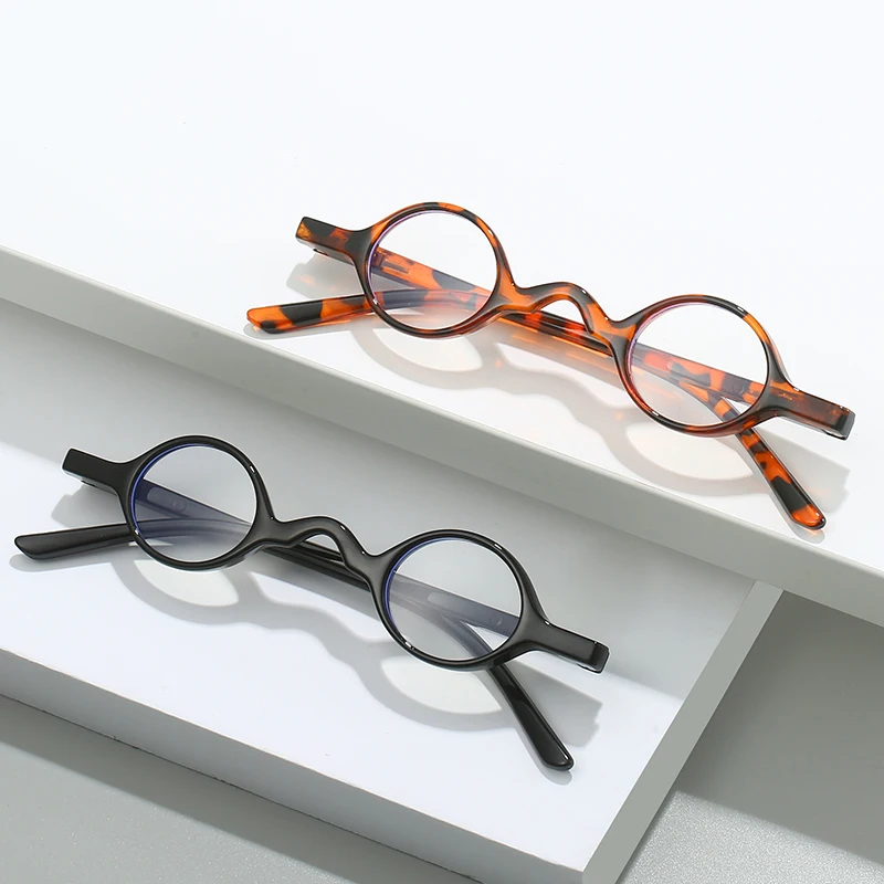 ty237 unisex slim reading glasses 1pc tr 2.webp TY237 Slim Glasses TR Frame with Round Small Lens Blue Light Blocking