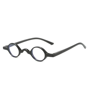 TY237 Slim Glasses TR Frame with Round Small Lens Blue Light Blocking