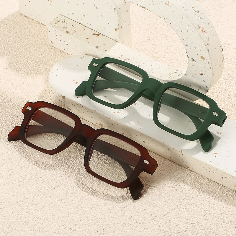 ty315 unisex slim full rim pc frame 1.webp TY315 Slim Full-Rim Frame Eyeglasses Squared Lens Fashionable Glasses