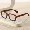 TY315 Slim Full-Rim Frame Eyeglasses Squared Lens Fashionable Glasses