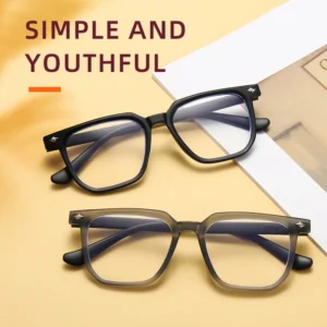 TY319 Fashionable Eyeglasses Full-Rim Frame Squared Lens for