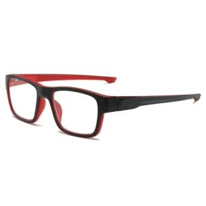 TY405 Squared Frame Spring Hinge Eyeglasses Glasses