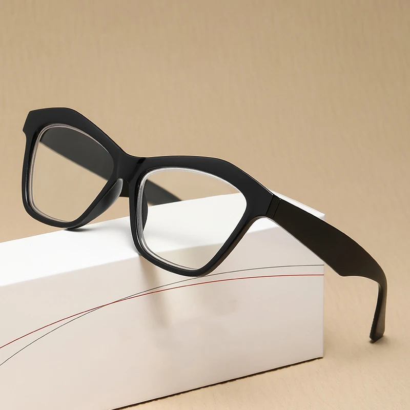 ty564 1pc pc squared frame blue light 2.webp TY564 Squared Frame Blue Light Blocking Eyeglasses Glasses
