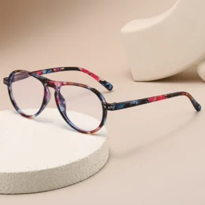 TY612 1 Oval Glasses Frame Eyeglasses for Glass Frame