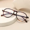 TY612 1 Oval Glasses Frame Eyeglasses for Glass Frame