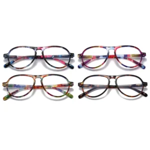TY612 1 Oval Glasses Frame Eyeglasses for Glass Frame