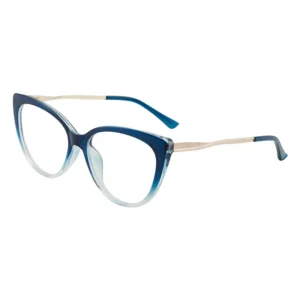 Unisex TR90 Photochromic Glasses Retro Blue Light Optical Frame PC