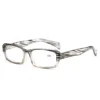 Wholesale 8819 Full Rim TR Frame Slim Eyeglasses for with Gray