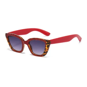 Women's Oversize Purple Frame Cat Eye Sunglasses Acetate