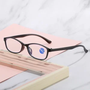 XB8035 Slim Glasses Squared Frame Blue Light Blocking Eyeglasses for