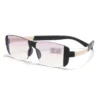 Designer Rimless Blue-Light Blue Optical Glasses Frame XH Shuangguang Bifocal Rimless Frame Blue Light Blocking Magnifying