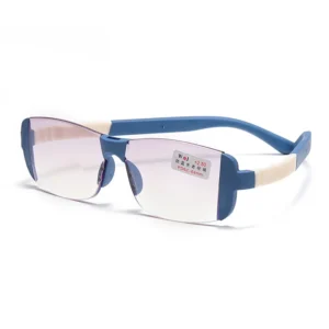 XH Shuangguang Bifocal Rimless Frame Blue Light Blocking Magnifying