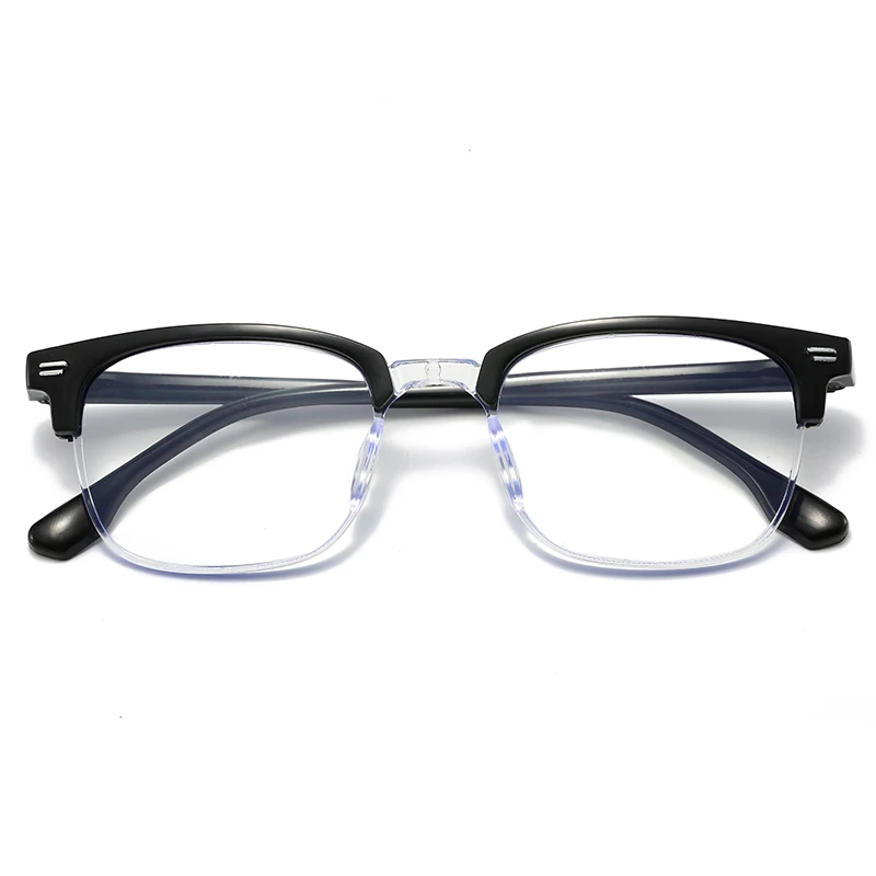 xhmxiaoheimei squared pc frame good quality slim 3.webp XHMxiaoheimei Squared Frame Slim Glasses for Black Frame for