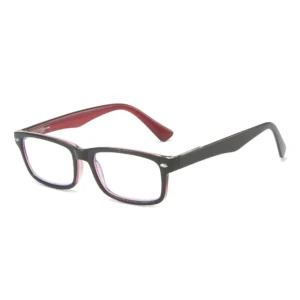 ZY18216 TR Squared Frame Spring Hinge Fit All Face Shapes Eyeglasses