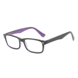 ZY18216 TR Squared Frame Spring Hinge Fit All Face Shapes Eyeglasses