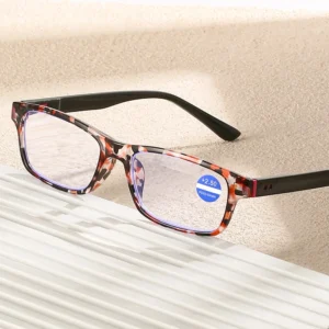 ZY18227 Squared Frame Blue Light Blocking Eyeglasses Glasses