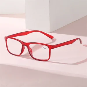 ZY18236 Squared Frame Eyeglasses 1.0 1.5 2.0 2.5 3.0 3.5 4.0 Glasses