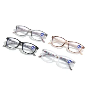 ZY28100 Squared Full-Rim Frame Eyeglasses Glasses