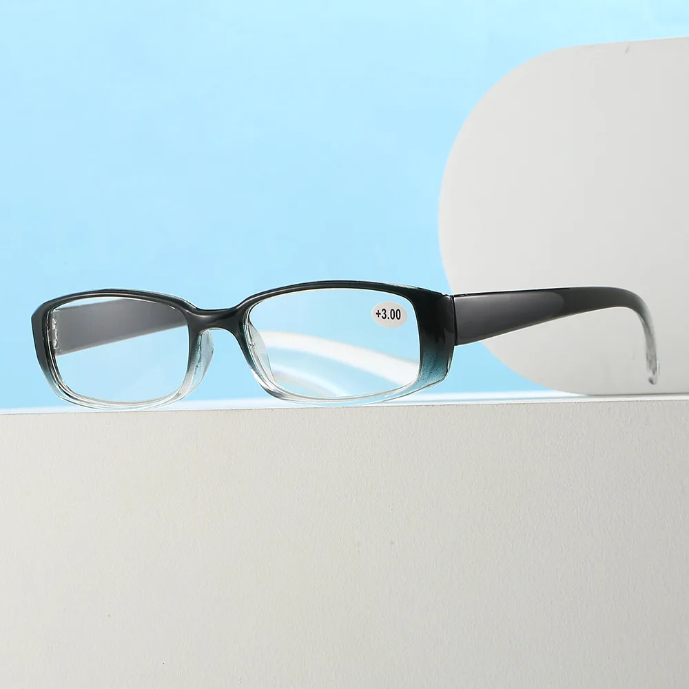 zy28194 slim reading glasses for women pc 1.webp ZY28194 Slim Glasses for Squared Frame Correction Minus 250 Wholesale